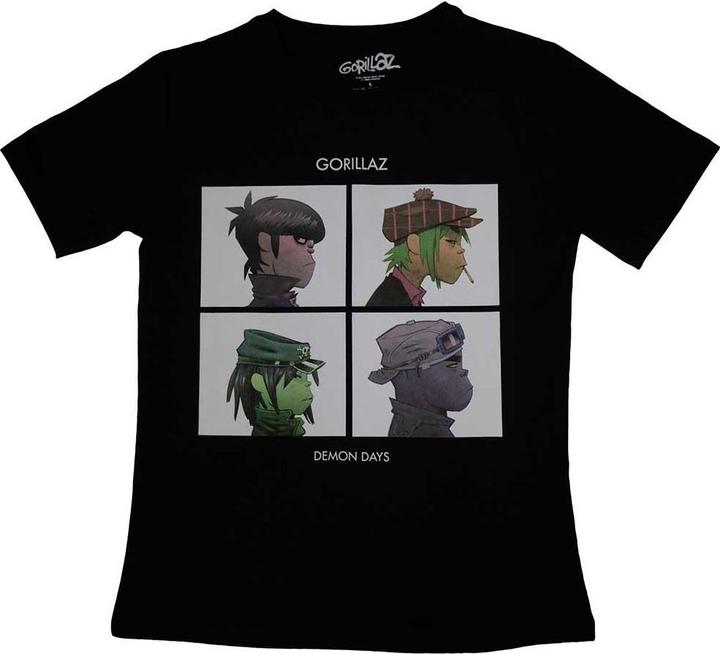 Immagine prodotto Gorillaz Demon Days Maglietta Donna (XL)