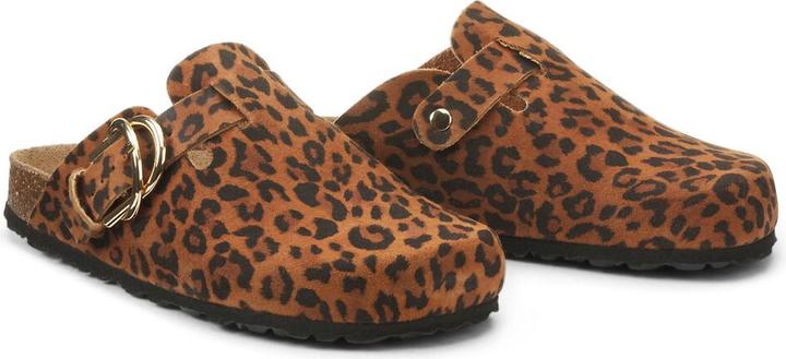 Actual product image La Redoute Collections Clogs with leopard print (37)