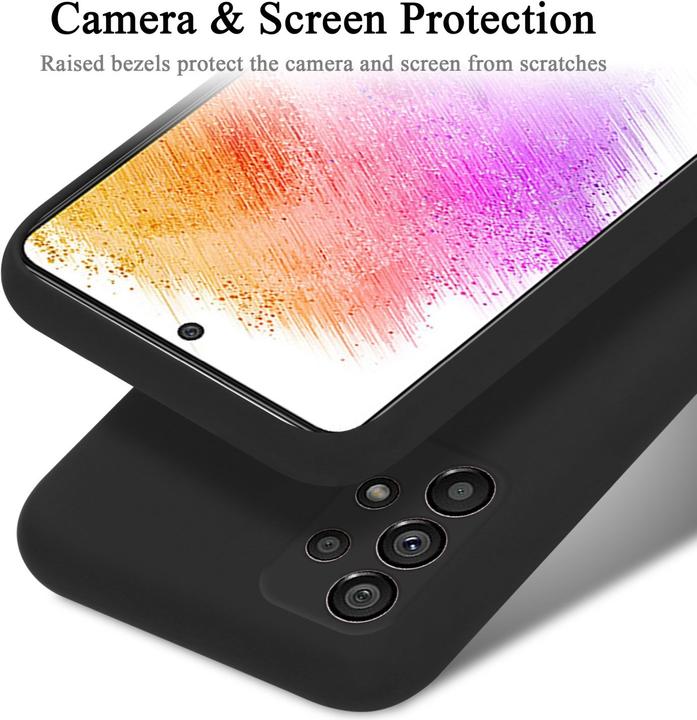 Image du produit Cadorabo TPU Liquid Silicone Case Housse pour Samsung Galaxy A73 5G (Samsung Galaxy A73 5G)