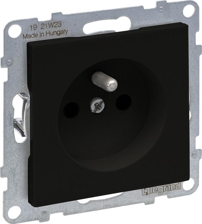 Actual product image Legrand SEANO socket outlet French/Belgian standard, plug-in terminals, with increased contact protection