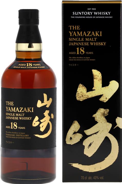 Image du produit Suntory 18 ans de Yamazaki (Single Malt, Whisky japonais, 1 x 70 cl)