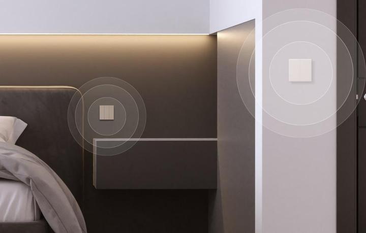 Image du produit Sonoff Commutateur Smart Wi-Fi Touch Wall TX T5 4C (4 canaux)