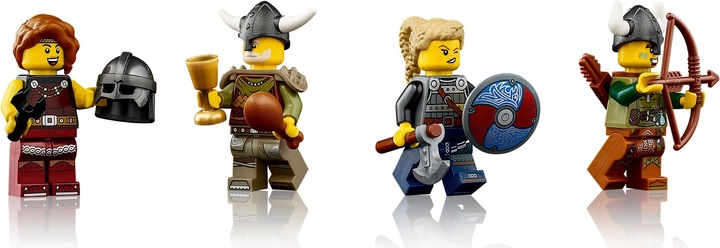Produktbild LEGO Wikingerdorf (21343, LEGO Ideas, LEGO Seltene Sets)