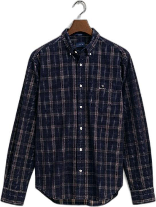 Produktbild GANT hemd reg ut cord check (S)