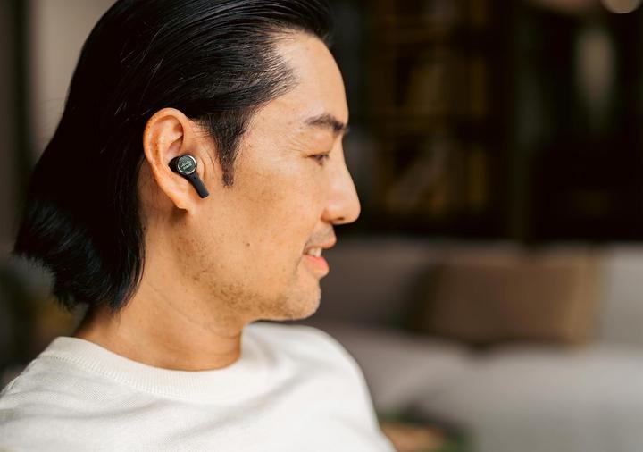 Actual product image Cisco BO 950 TRUE WIRELESS IN-EAR. USB-A CABLE - BLACK (Wireless, USB-A)