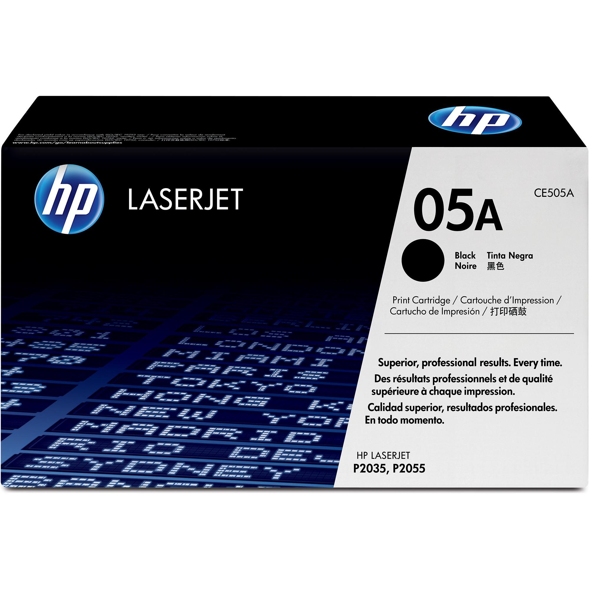 HP, Toner, Cartuccia n. 05A Nero (CE505A)