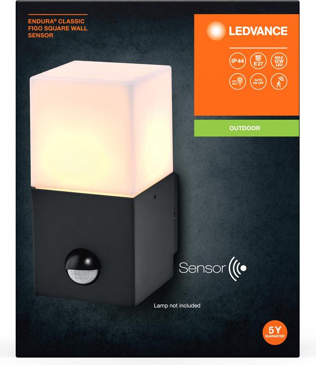 Produktbild Ledvance LEDV Pollerleuchte (E27, IP44)