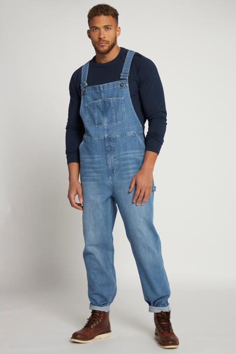 Image du produit JP1880 Latzhose, Workwear, Jeans, viele Taschen, Elastikeinsätze, Relaxed Fit (8XL)