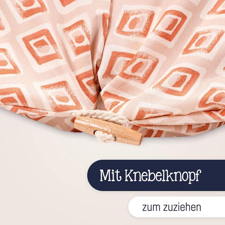 Immagine prodotto Julius Zöllner Cuscino per allattamento Nappi con bottone Biologico (190 cm)