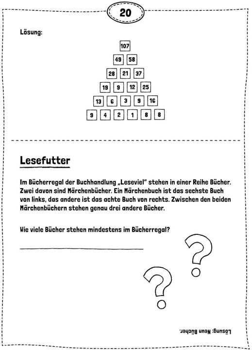 Produktbild Mega Rätselblock - Buchstabenrätsel, Denkspiele, Zahlenpyramiden, Rätselreime, Scherzfr (Deutsch, Carmen Eisendle, Jasmin Riter, 2023)