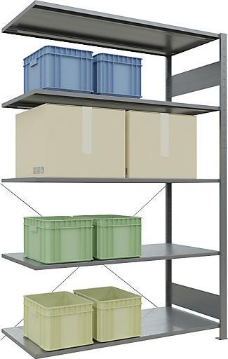 Actual product image eurokraft pro Boltless shelving, single row