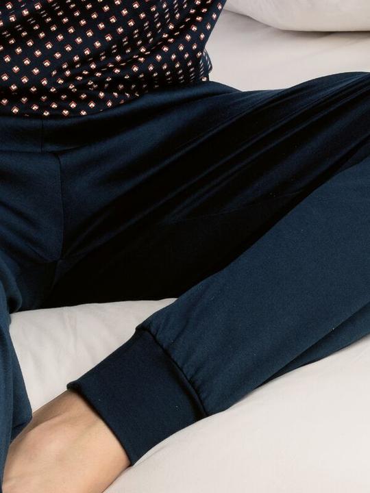 Produktbild ISA Bodywear Baumwolle Bündchen-Pyjama (XXL)