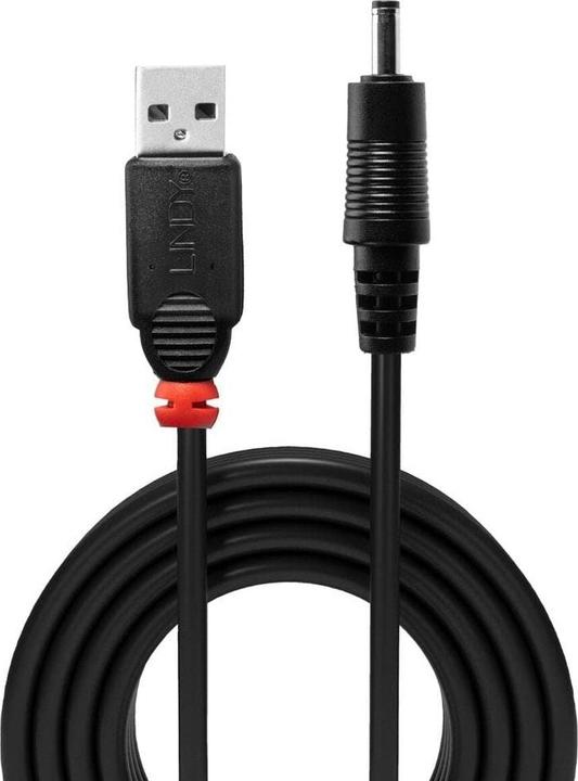 Actual product image Lindy USB A to DC adapter cable (1.50 m, USB 2.0)