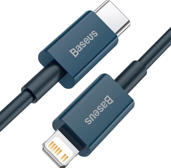 Productafbeelding Baseus Superior Serie Kabel USB-C naar iP, 20W, PD, 1m (blauw) (1 m, USB 2.0, 20 W)