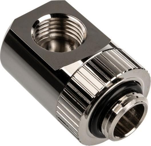 Image du produit EKWB Adaptateur EK-Torque 90 degrés G1/4 pouce AG à G1/4 pouce IG - rotatif, nickel