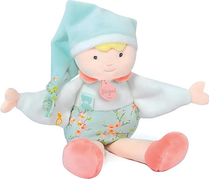 Image du produit Doudou et Compagnie Guilis, vert mande 28cm