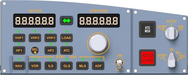 Immagine prodotto Wingflex Simulator A320RMP Flugsimulator Steuerungseinheit (PC)