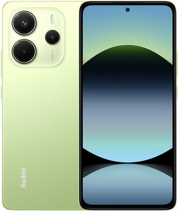 Xiaomi Redmi Note 14 (256 Go, Vert citron vert, 6.67", Double SIM hybride, 108 Mpx, 4G)