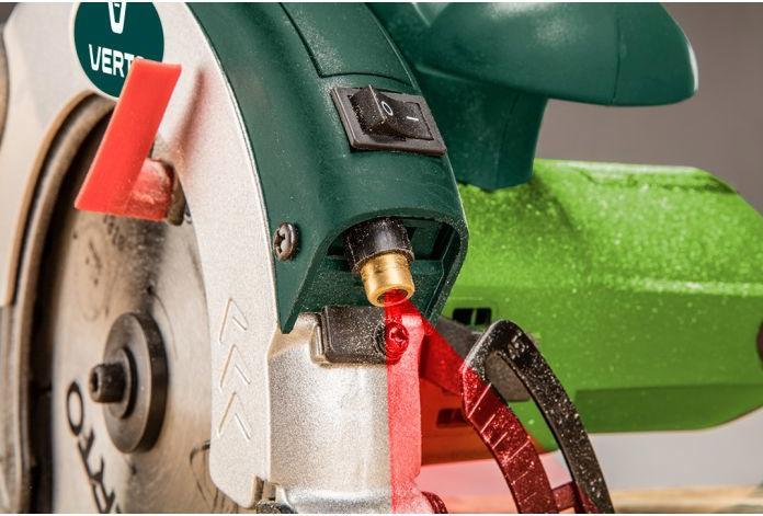 Actual product image Verto 684 Portable Circular Saw Machine, Metallic