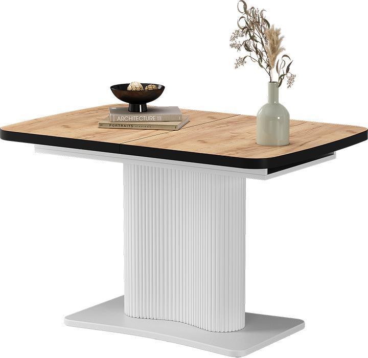 Produktbild Vicco Esstisch Fenaro, Schwarz/Weiss/Weiss, 120 x 80 cm ausziehbar