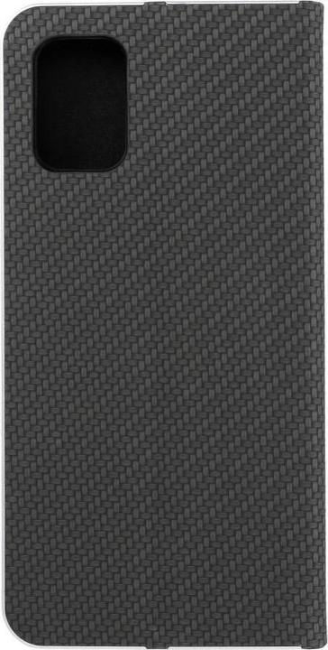 Partner Telecom Book case OEM LUNA Book Carbon for SAMSUNG A71 black (ZTE Blade A71)