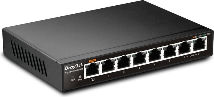 Draytek Commutateur VigorSwitch G1080 8 ports (8 ports)