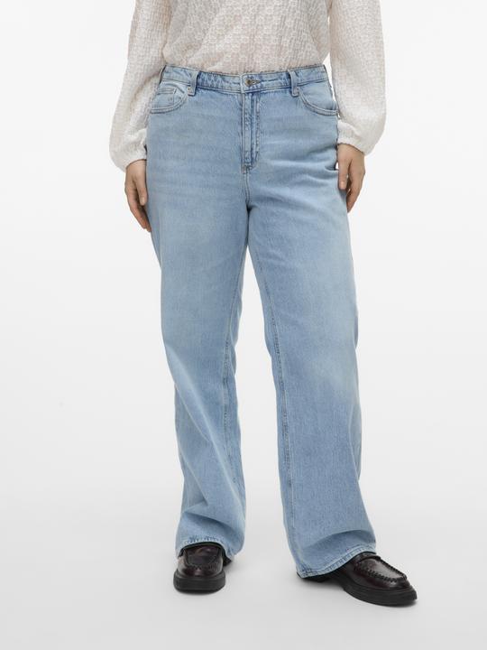 Image du produit Vero Moda VMCTESSA Hohe Taille Weiter Beinschnitt Jeans Weit geschnitten (44)