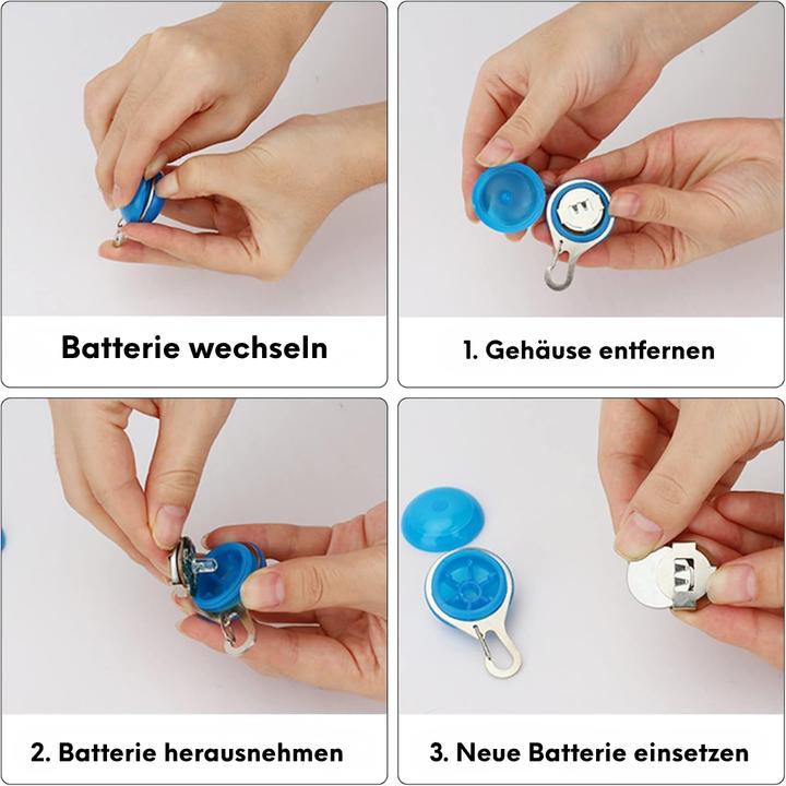 Produktbild Suba 6 Stück LED Blinklicht für Hundesicherheit (Hund)