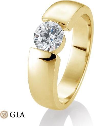Immagine prodotto Breuning Tensione dell'anello 0,80-1,50 ct. (48, 585/14 K Oro)