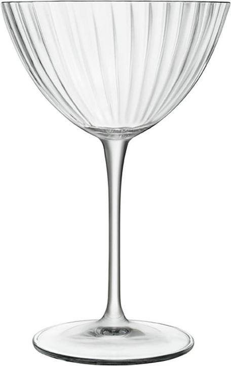Actual product image Luigi Bormioli Martiniglas Optica 220 ml, 4 Stück, Transparent (2.20 dl, 4x, Martini glasses)