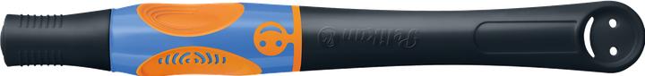 Produktbild Pelikan griffix Tintenschreiber Neon Black für Linkshänder, Schreiblernstift mit ergonomischer (Neon Black, 1x)