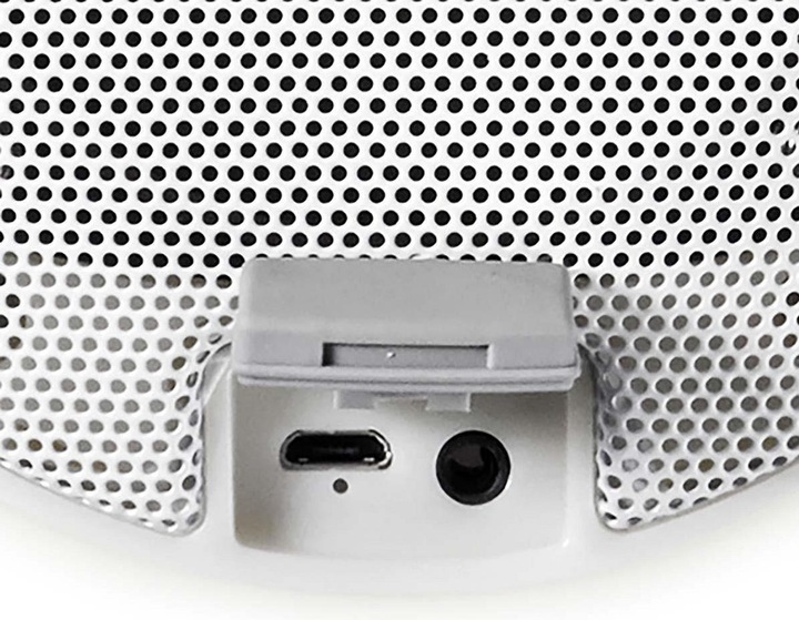 Immagine prodotto Nedis SPBT35805WT Altoparlante bianco (3 h, Batteria ricaricabile)