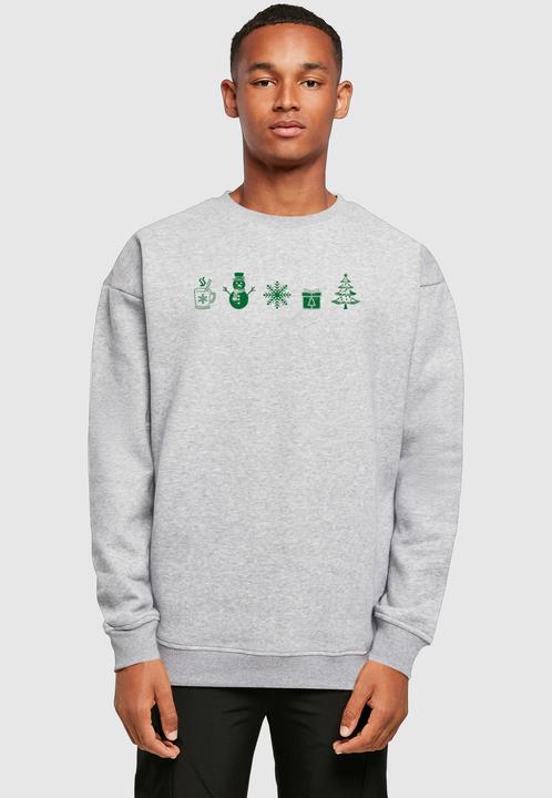 Produktbild Merchcode Christmas Elements Crewneck - 181753 (L)