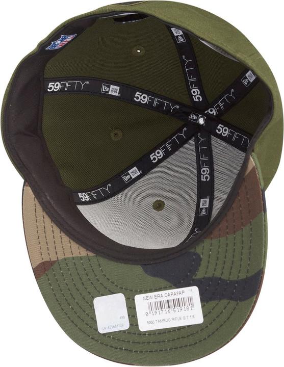 Actual product image New Era 59Fifty Cap - Tampa Bay Buccaneers wood camo (7 1/4)