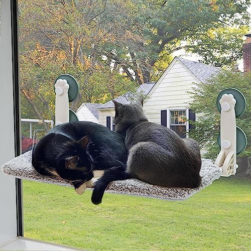 Alopini Katzenbett Fenster Klappbare Hängematte Katzenfenster Katzenfensterbank mit stabilen Saugnäpfen bis (Katze)