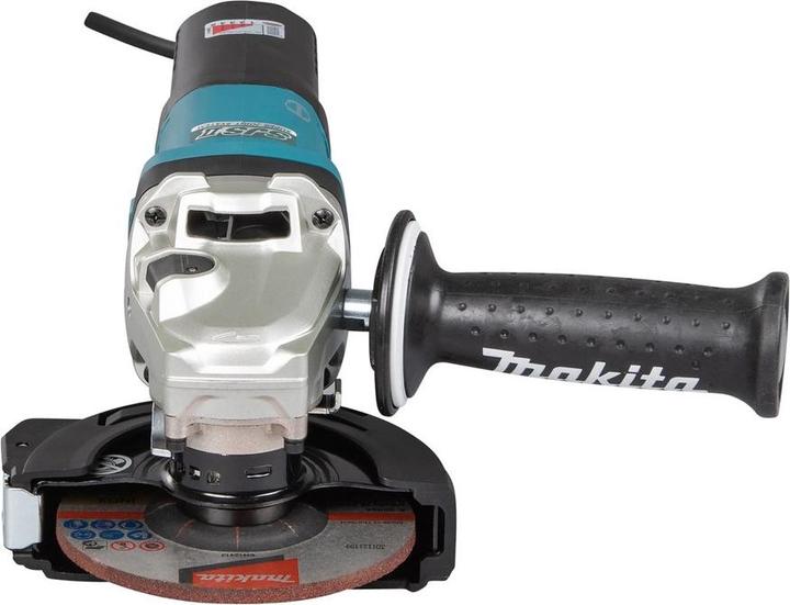 Produktbild Makita SZLIFIERKA KĄT.125mm GA5093X01 1900W WŁĄCZNIK ŁOPATKOWY, REG.OBR., HAMULEC (125 mm)