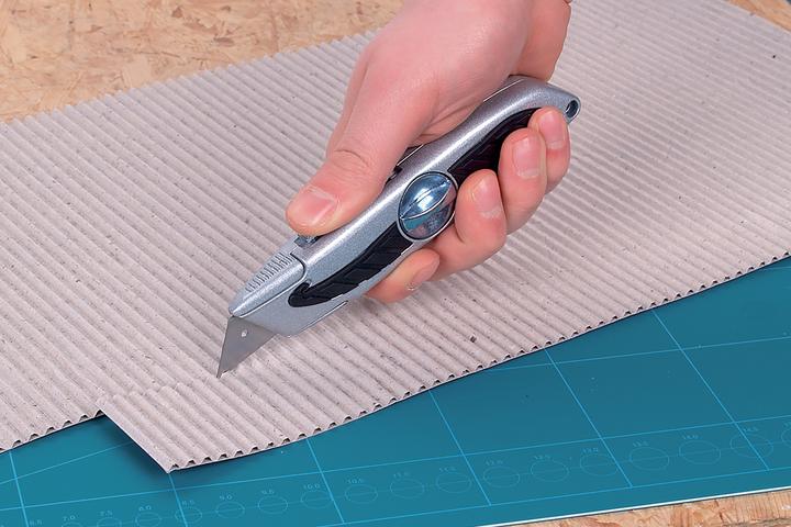Produktbild wolfcraft 1 Standard-Messer m. einziehbarer Klinge (Cutter)