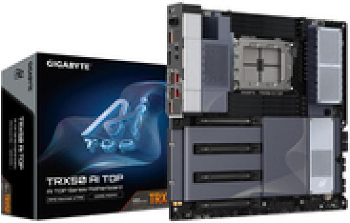 Actual product image Gigabyte TRX50 AI TOP (sTR5, AMD TRX50, E-ATX)