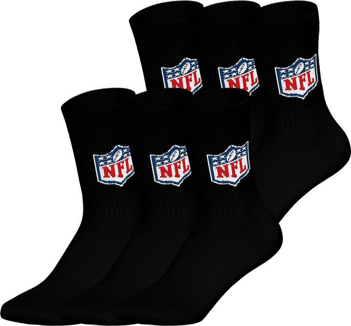 Produktbild NFL Freizeitsocken Shield Crew (6er Pack, 35 - 38)