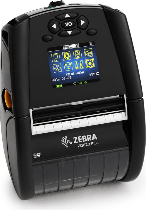 Produktbild Zebra ZQ620 PLus, 19mm Kern, RS232, BT (BLE), 8 Punkte/mm (203dpi) (203 dpi)