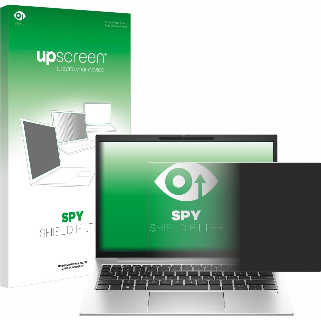 upscreen Spy Shield Blickschutzfilter (13.30", 16 : 10), Notebook Schutzfolie