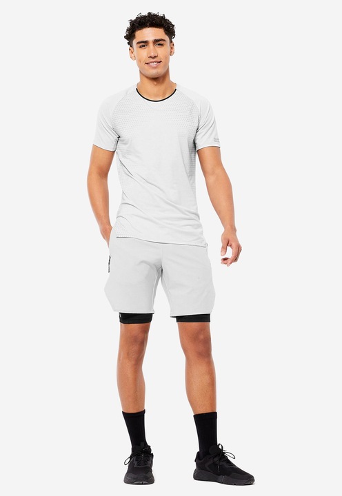 Actual product image Domyos Shorts men - Celliant grey (XL)