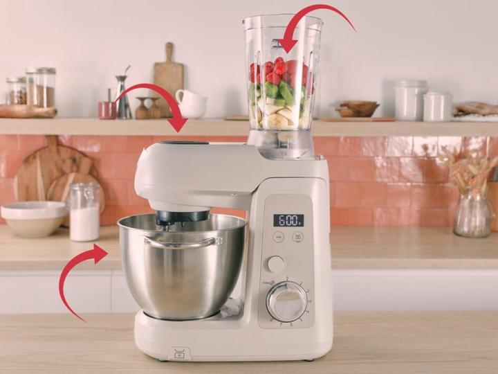 Produktbild Tefal km Bake Partner + Bright Grey Ee Qb540bf0 (4.60 l)