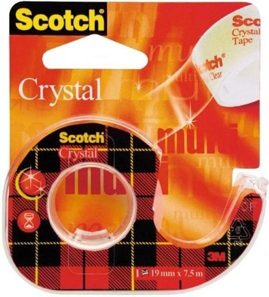 Produktbild 3M Crystal clear büroband, transparent, 19 mm, 7,5 m (19 mm)