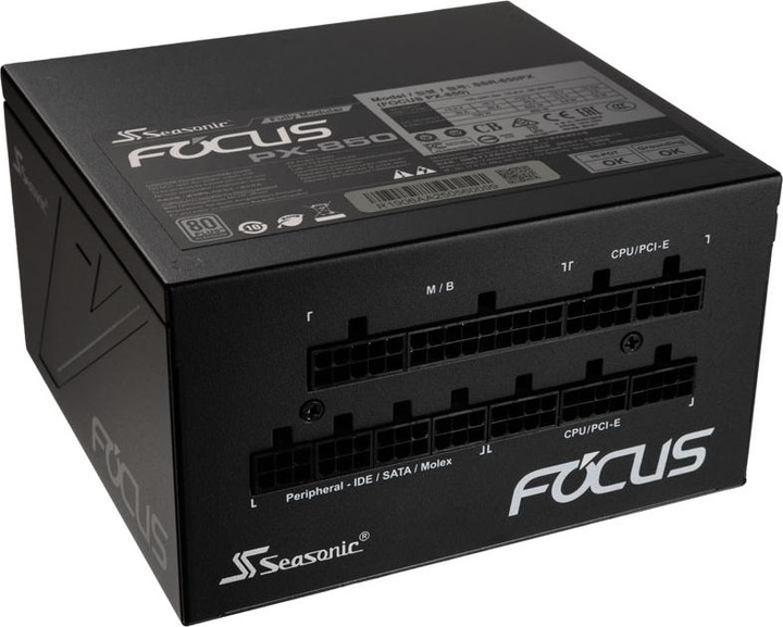 Actual product image Seasonic Focus PX (850 W)