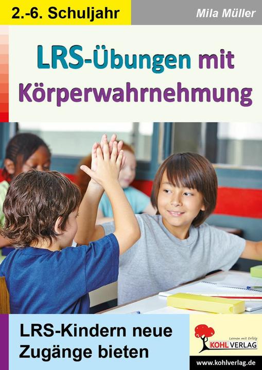 Produktbild LRS-Übungen mit Körperwahrnehmung (Deutsch, Mila M�ller, 2017)