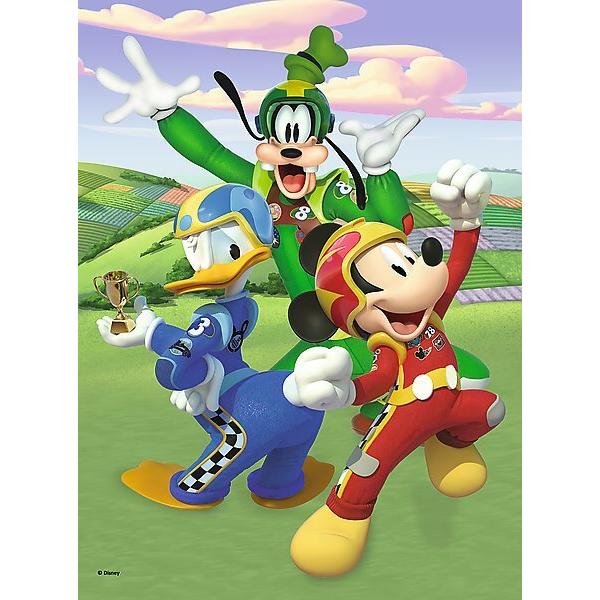 Thumbnail - Trefl Puzzle Mickey Mouse: Rennfahrer 20 Teile