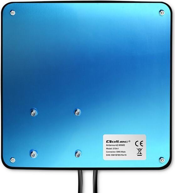 Actual product image Qoltec 4G LTE DUAL MIMO booster (4G)