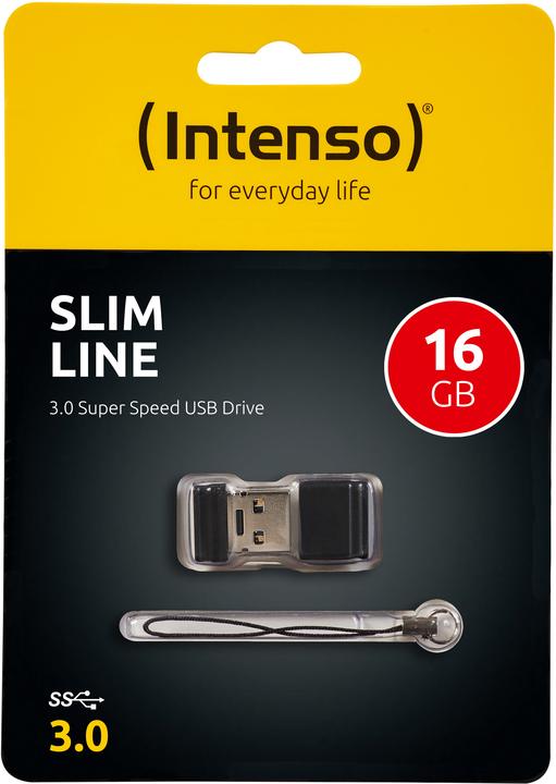 Actual product image Intenso slim line (16 GB, USB-A)