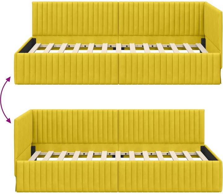 Immagine prodotto vidaXL Samtbettgestell (100 x 200 cm)